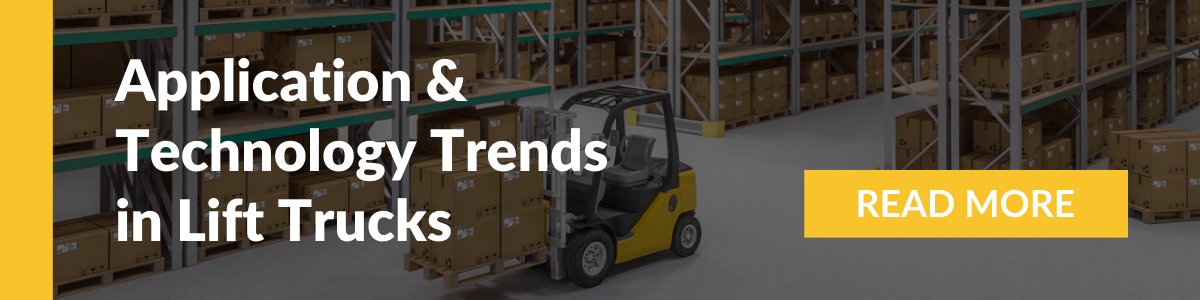 Application and technology trends in lift truck call to action