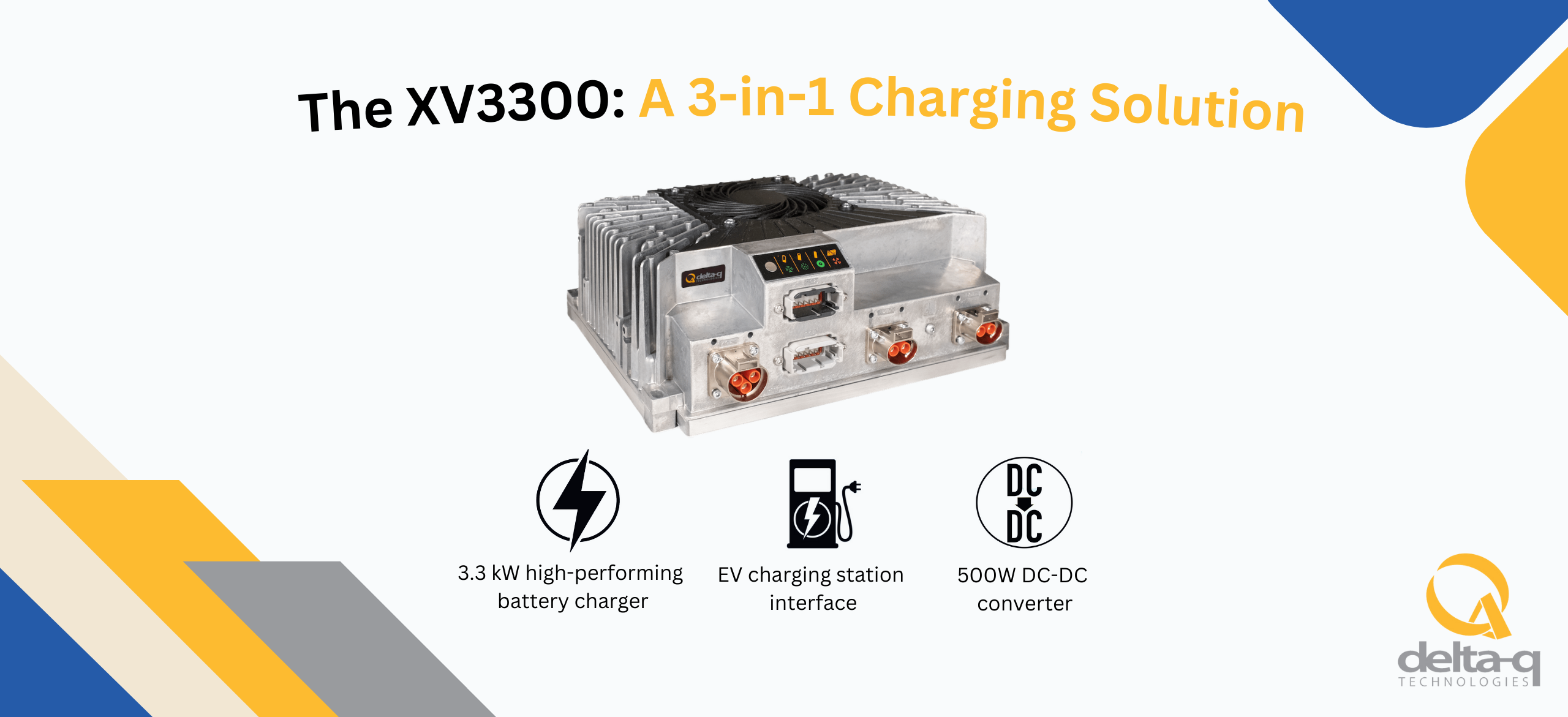 Press Release: Delta-Q Technologies Commences Full Production of its 3.3 kW Battery Charger